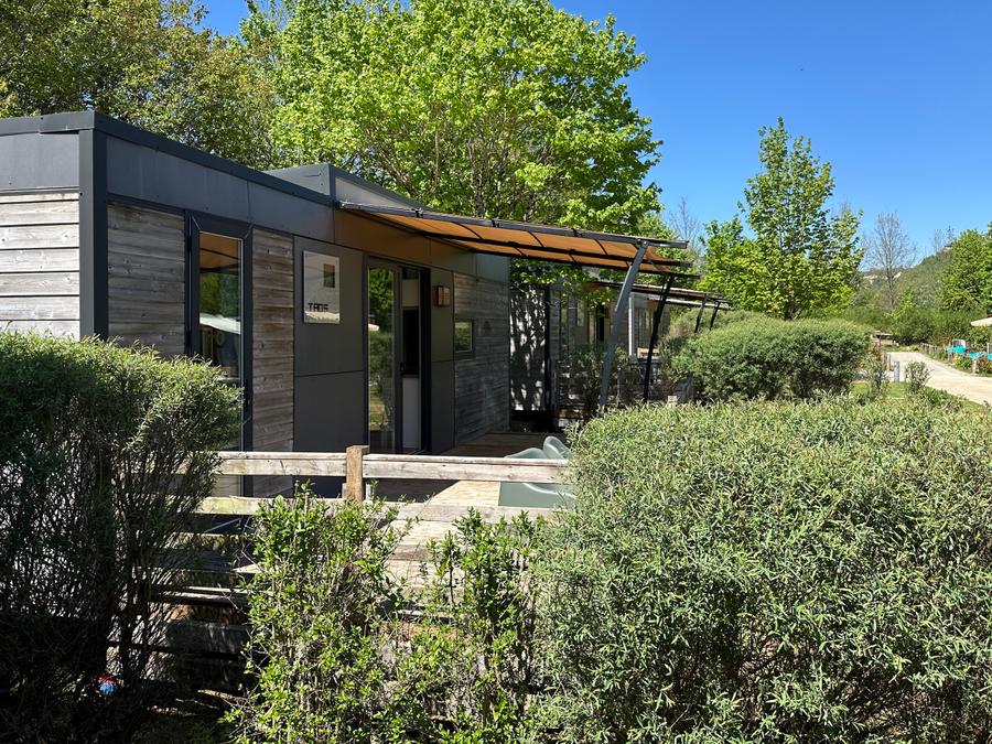 Mobilhome 5 personnes - Cottage Vesontio Prestige - 36m2 - 2 chambres, 2 salles de bain 2