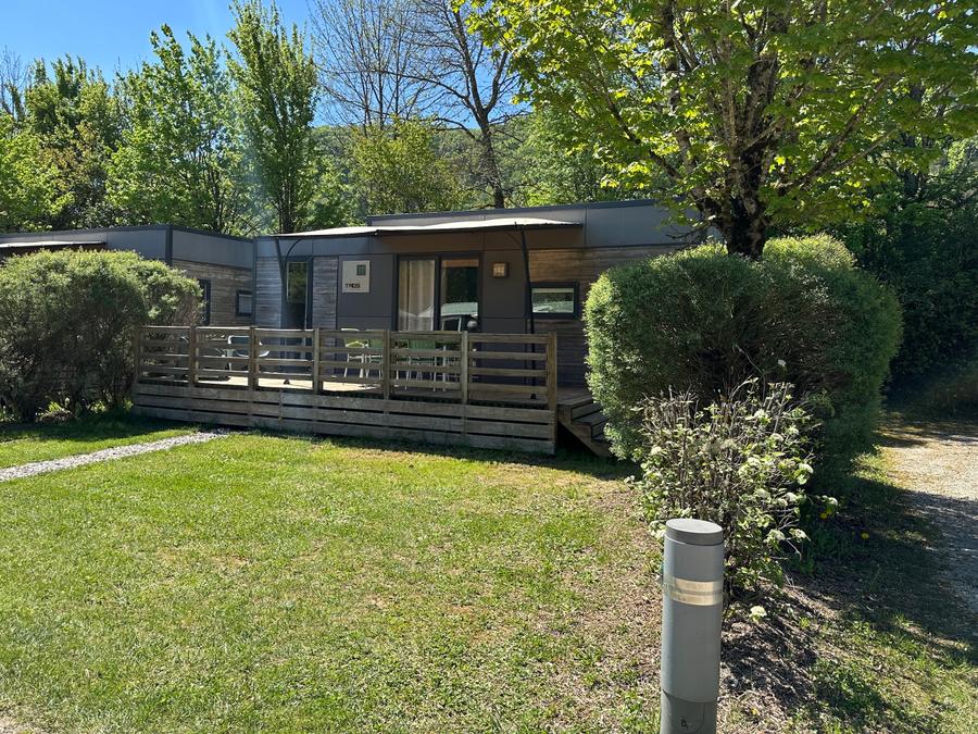 Mobilhome 5 personnes - Cottage Vesontio Prestige - 36m2 - 2 chambres, 2 salles de bain 0