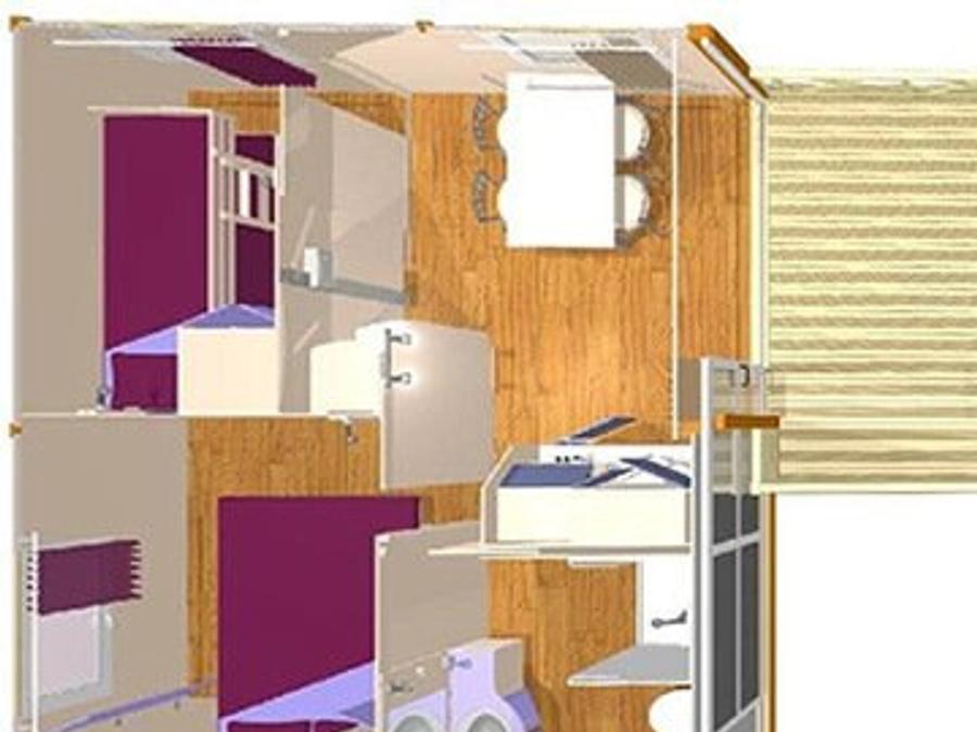 Chalet 4 personnes - NÉMO 20 m² 3