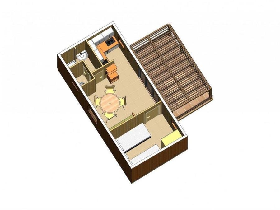 Bungalow 6 personnes - S-950 10