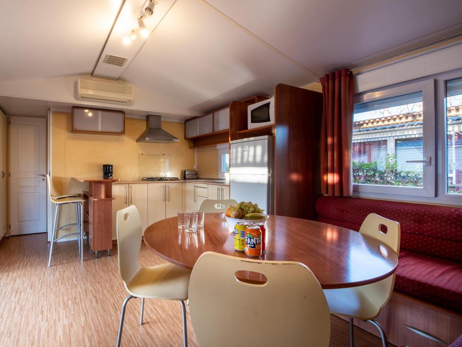 Mobilhome 4 personnes - 2 chambres 1