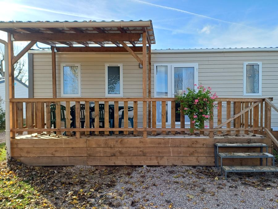 Mobilhome 8 personnes - Mobil home super cordelia 3 chambres avec terrasse semi couverte ( annee 2025) 2