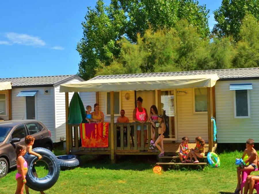 Mobilhome 4 personnes - 4 places 2 chambres TV, Clim 1