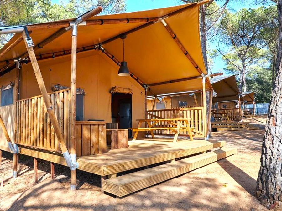 Tente en toile et en bois 5 personnes - GLAMPING TRAMUNTANA 2/5 pers 0