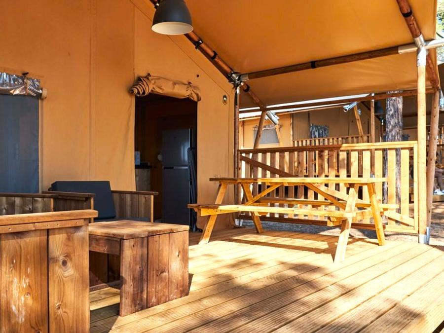 Tente en toile et en bois 5 personnes - GLAMPING TRAMUNTANA 2/5 pers 3