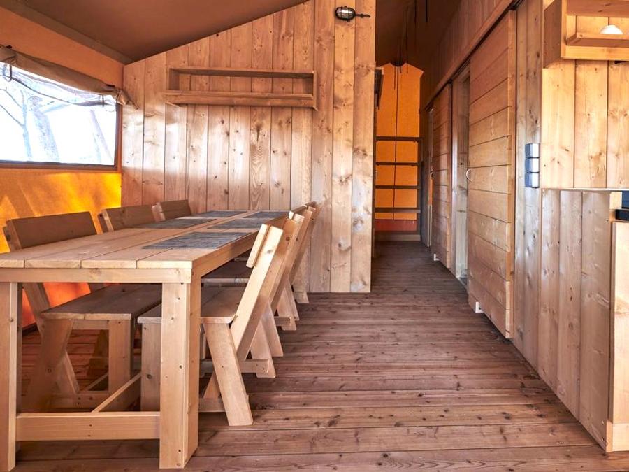 Tente en toile et en bois 5 personnes - GLAMPING TRAMUNTANA 2/5 pers 8