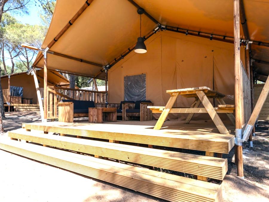Tente en toile et en bois 5 personnes - GLAMPING TRAMUNTANA 2/5 pers 2