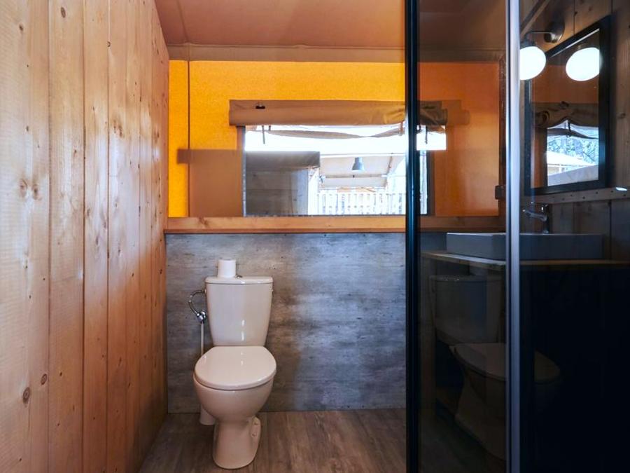 Tente en toile et en bois 5 personnes - GLAMPING TRAMUNTANA 2/5 pers 11