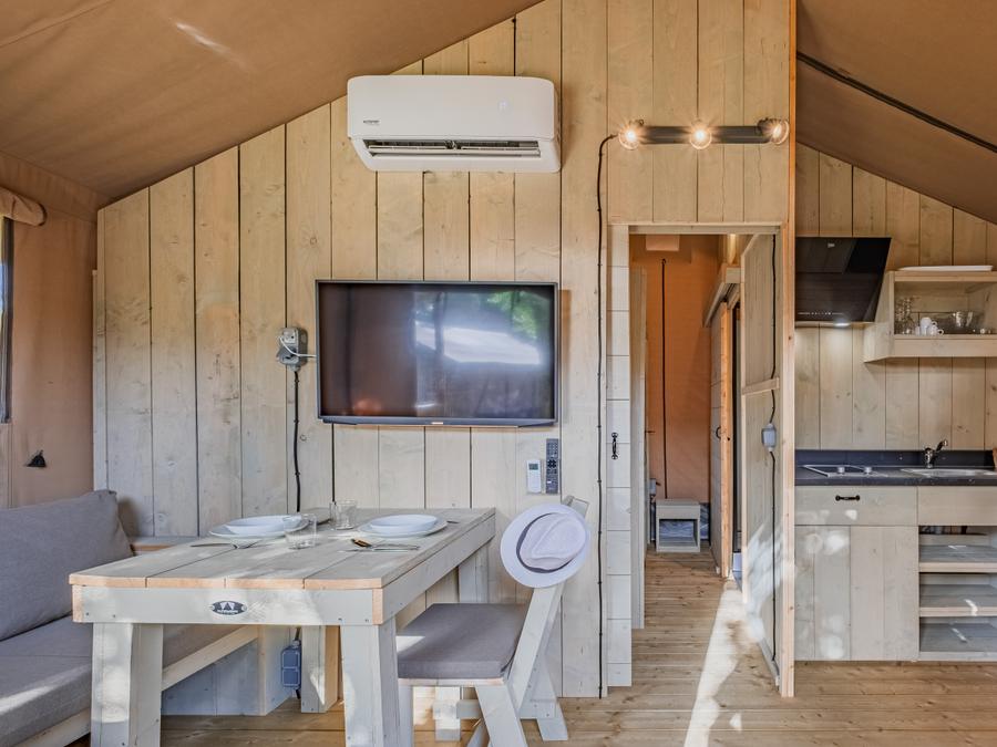 Tente en toile et en bois 2 personnes - Safari Tent 8