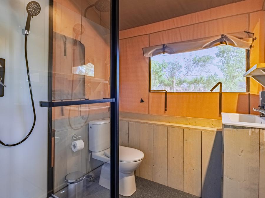 Tente en toile et en bois 2 personnes - Safari Tent 11