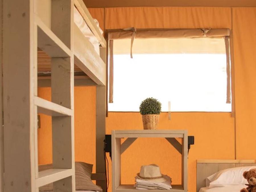 Tente en toile et en bois 2 personnes - Safari Tent 2