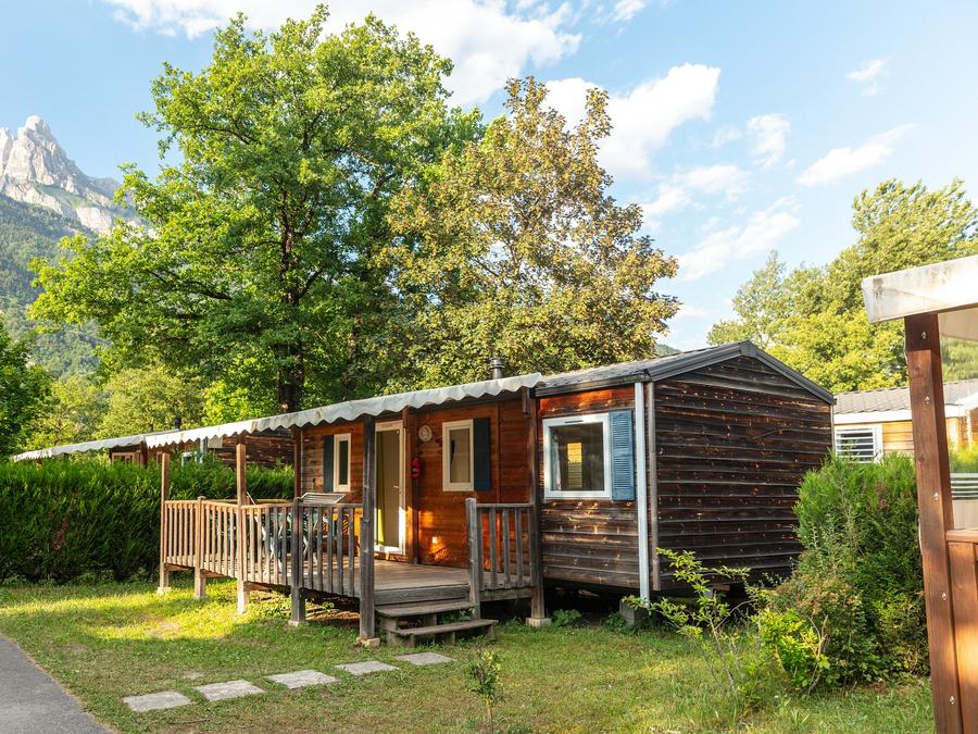 Mobilhome 4 personnes - Standard 27m² - 2 chambres + TV + Terrasse 0