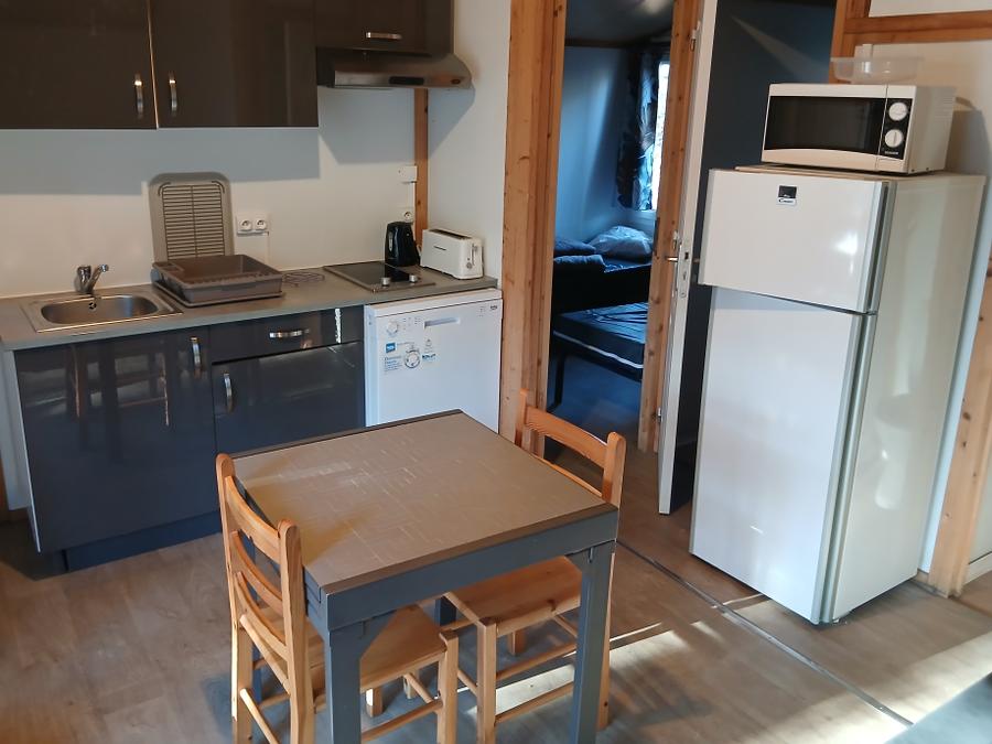 Chalet 4 personnes - Chalet Standard 40m² - 2 chambres + TV + Terrasse couverte - Clim 2