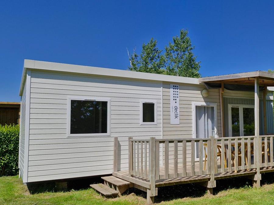 Mobilhome 6 personnes - Confort 32m² (3 chambres) + terrasse semi-couverte 10m² + TV | 6 personnes 1
