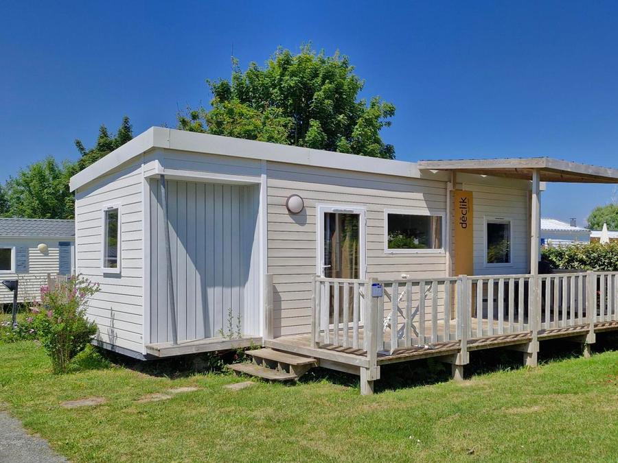 Mobilhome 4 personnes - Confort 25m² (2 chambres) + terrasse semi-couverte 10m² + TV | 4 personnes 11