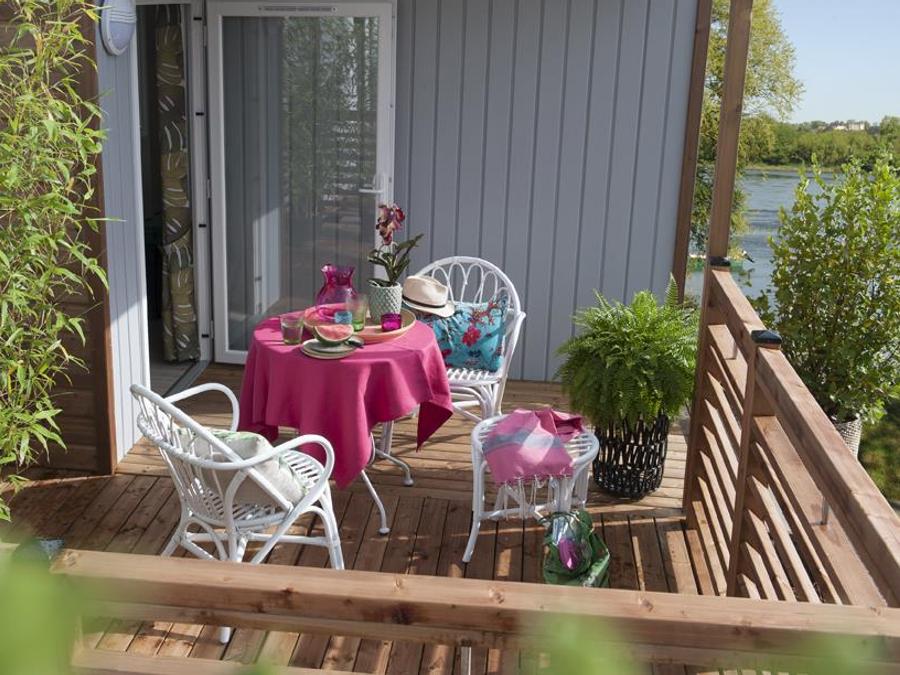 Mobilhome 4 personnes - Confort 25m² (2 chambres) + terrasse semi-couverte 10m² + TV | 4 personnes 1