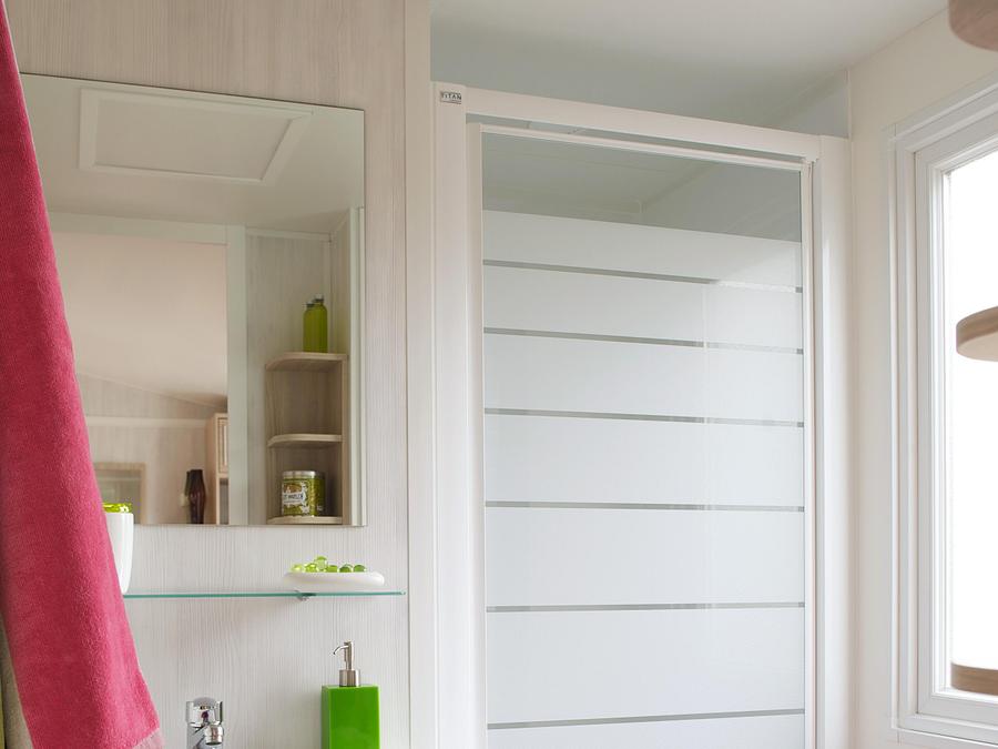 Mobilhome 6 personnes - Standard 32m² (3 chambres) + terrasse 10m² + TV | 6 personnes 6
