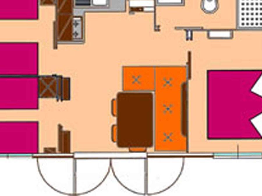 Mobilhome 6 personnes - GIRASOLE SUITE 5