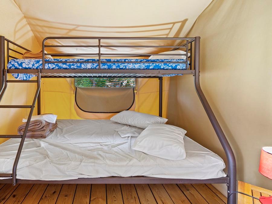 Tente en toile et en bois 5 personnes - LODGE KENYA 9