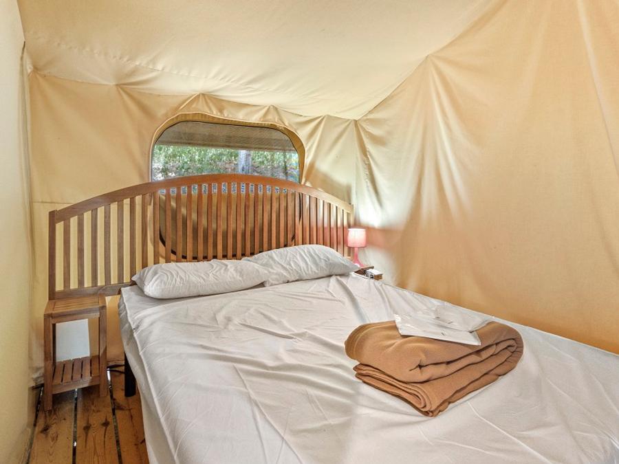 Tente en toile et en bois 5 personnes - LODGE KENYA 12