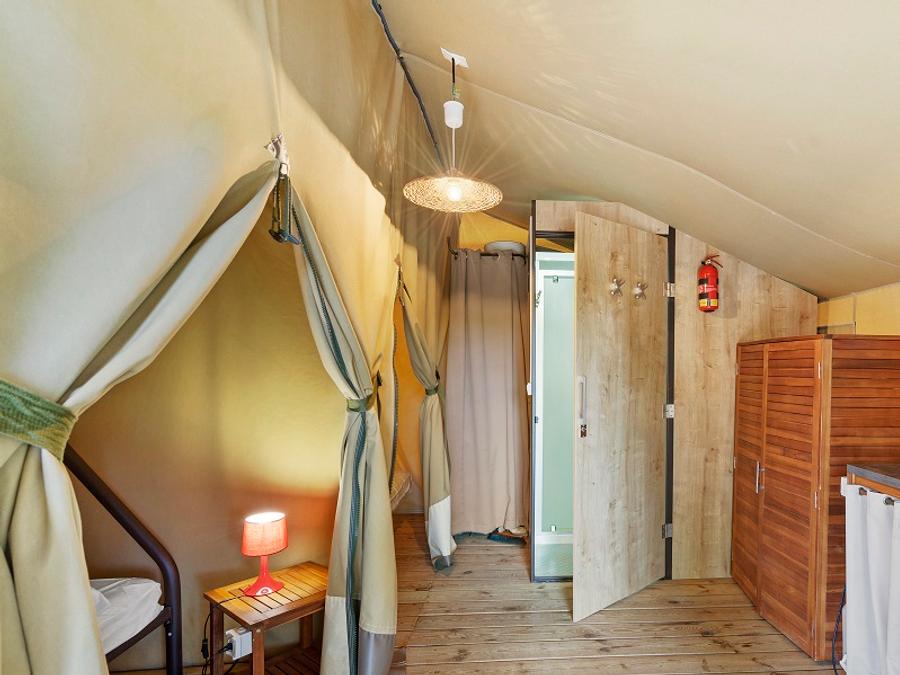 Tente en toile et en bois 5 personnes - LODGE KENYA 11
