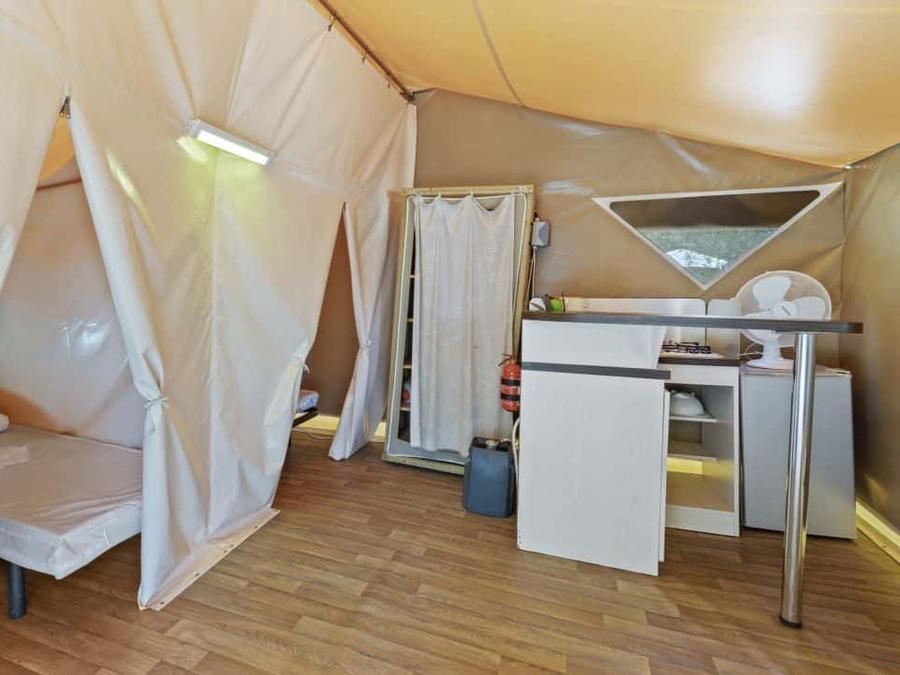 Bungalow toilé 5 personnes - Bungalow toilé CANADA 20m² / 2 chambres - sans sanitaires (samedi) 2