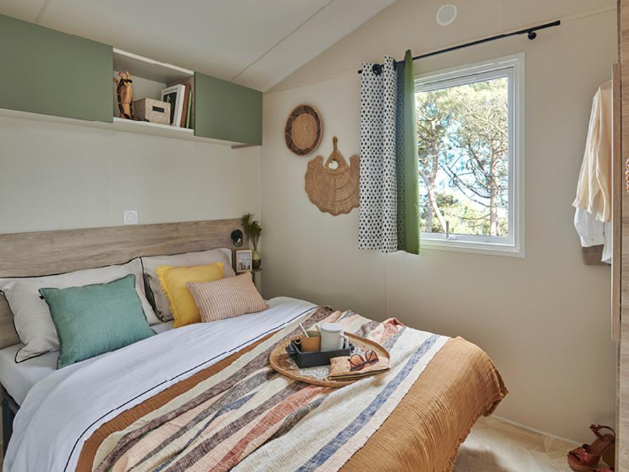 Mobilhome 6 personnes - California- 3 chambres + Climatisation + TV 3