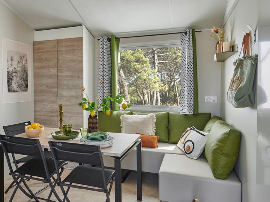 Mobilhome 6 personnes - California- 3 chambres + Climatisation + TV 2