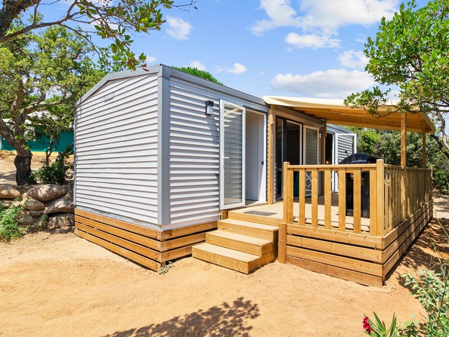 Mobilhome 4 personnes - Key West - 2 chambres - 2 salles de bains + TV + Spa 1