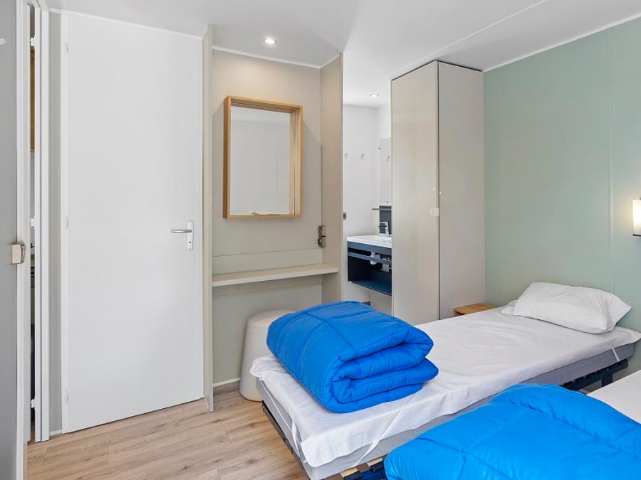 Mobilhome 4 personnes - Key West - 2 chambres - 2 salles de bains + TV + Spa 5