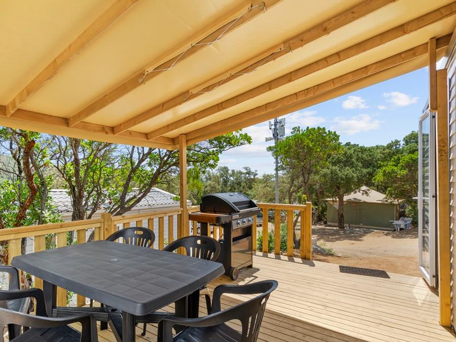 Mobilhome 4 personnes - Key West - 2 chambres - 2 salles de bains + TV + Spa 0