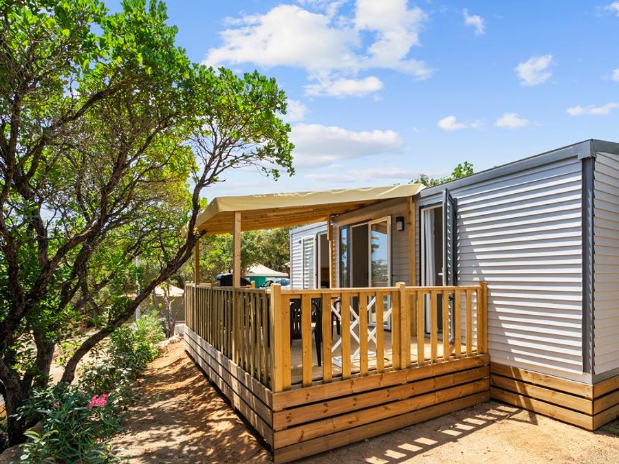 Mobilhome 4 personnes - Key West - 2 chambres - 2 salles de bains + TV + Spa 2
