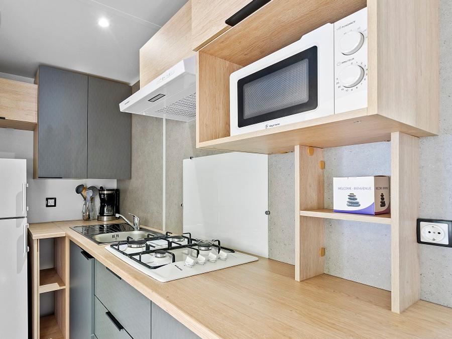 Mobilhome 6 personnes - Lodge - 3 chambres 4