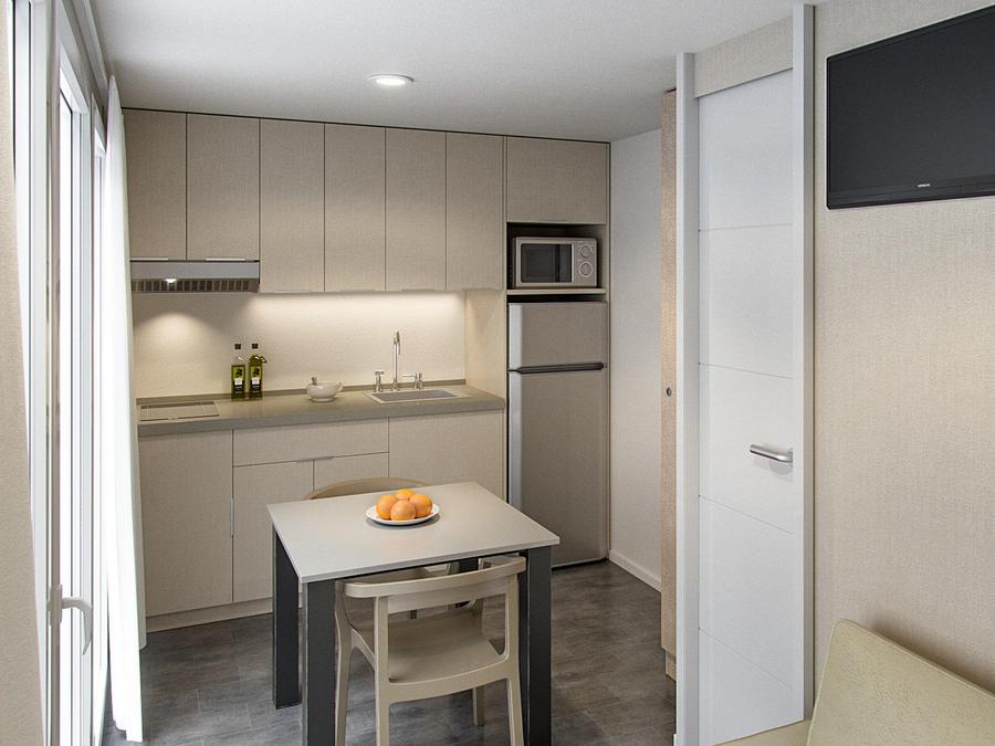 Mobilhome 2 personnes - Mobil-home 1 chambre 2 pers 1