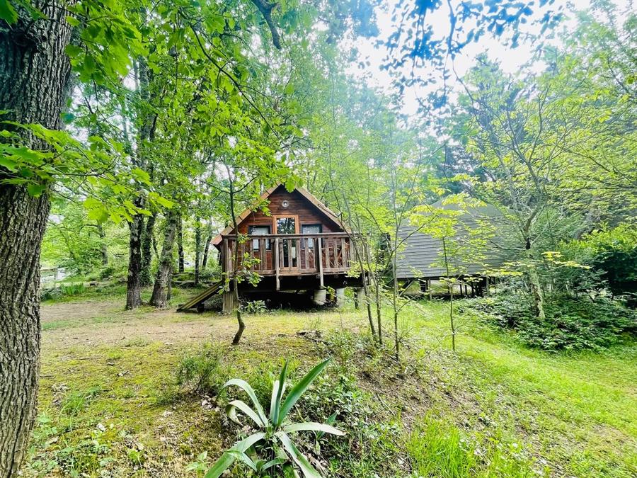 Chalet 4 personnes - Chalet Tournesol Standard 18m² - 1 chambres + Terrasse non couverte 9m² 0