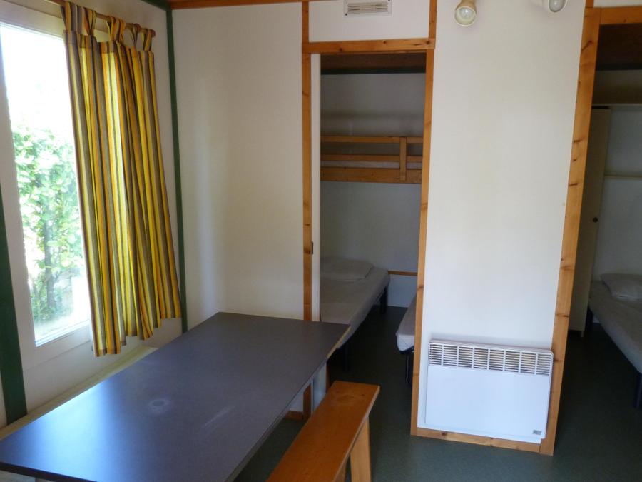 Chalet 5 personnes - Chalet Figuier Standard 20m² - 2 chambres + Terrasse couverte - 5 pers. 2
