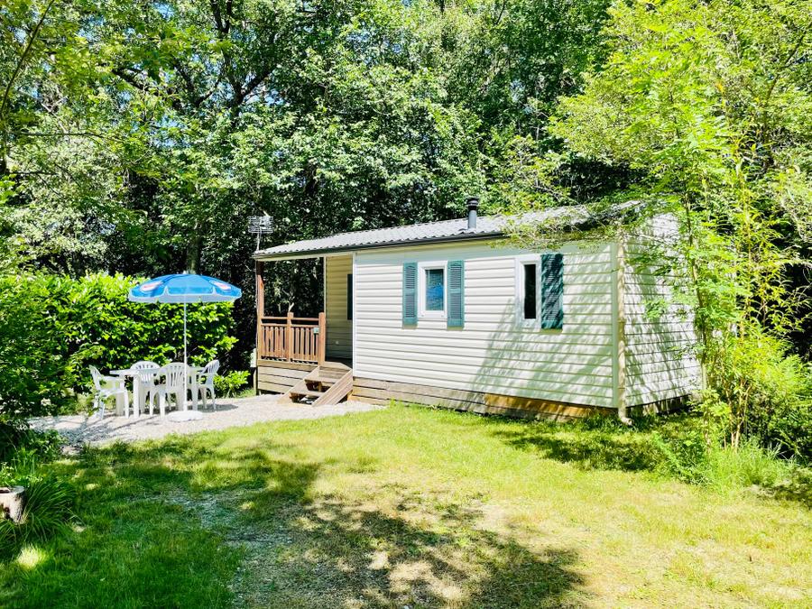 Mobilhome 4 personnes - Frêne Confort 23m² - 2 chambres + Terrasse couverte 4m² 4 pers. 0