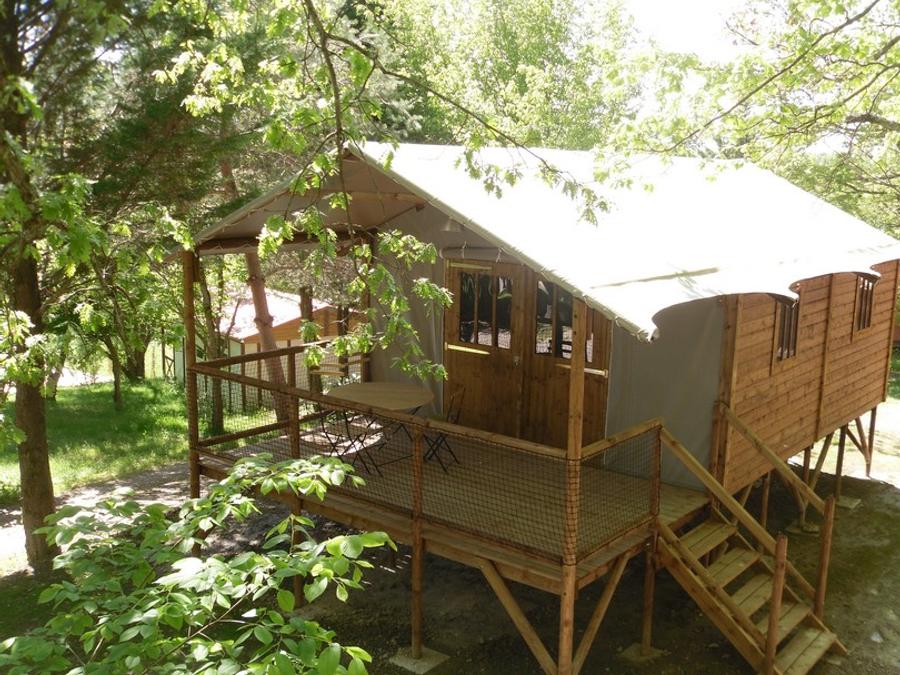 Lodge 5 personnes - Lodge Erable Confort 25m² - 2 chambres + Terrasse couverte 12m² 5 pers. 0