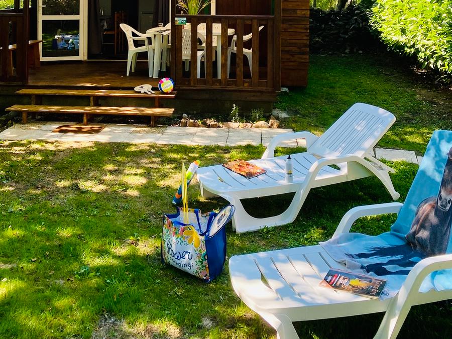 Chalet 5 personnes - Chalet Hibiscus Standard 20m² - 2 chambres + Terrasse couverte 10m² 0