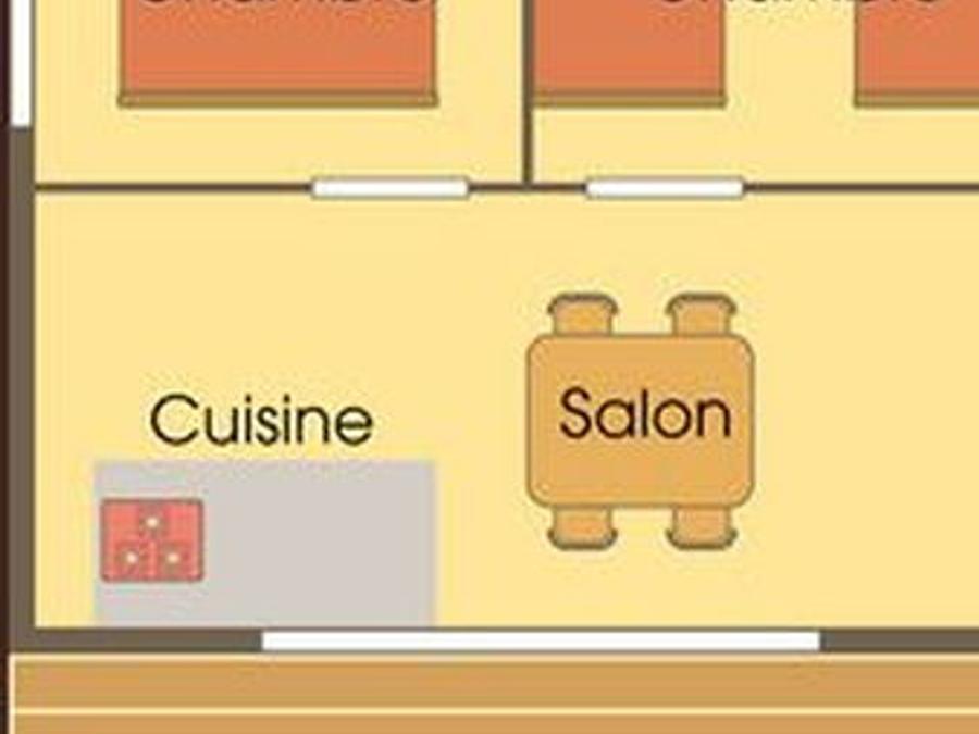 Tente en toile et en bois 4 personnes - CABANE LODGE sans sanitaires 5