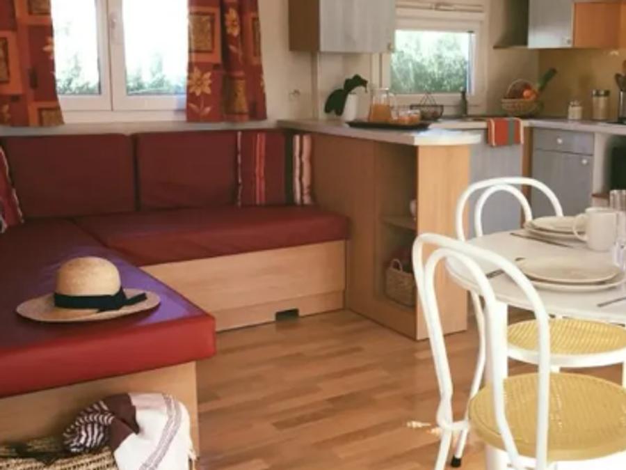 Mobilhome 6 personnes - Olivier avec terrasse 2 chambres 1