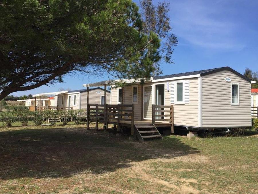 Mobilhome 6 personnes - Camélia Confort Climatisation avec terrasse 3 chambres 0