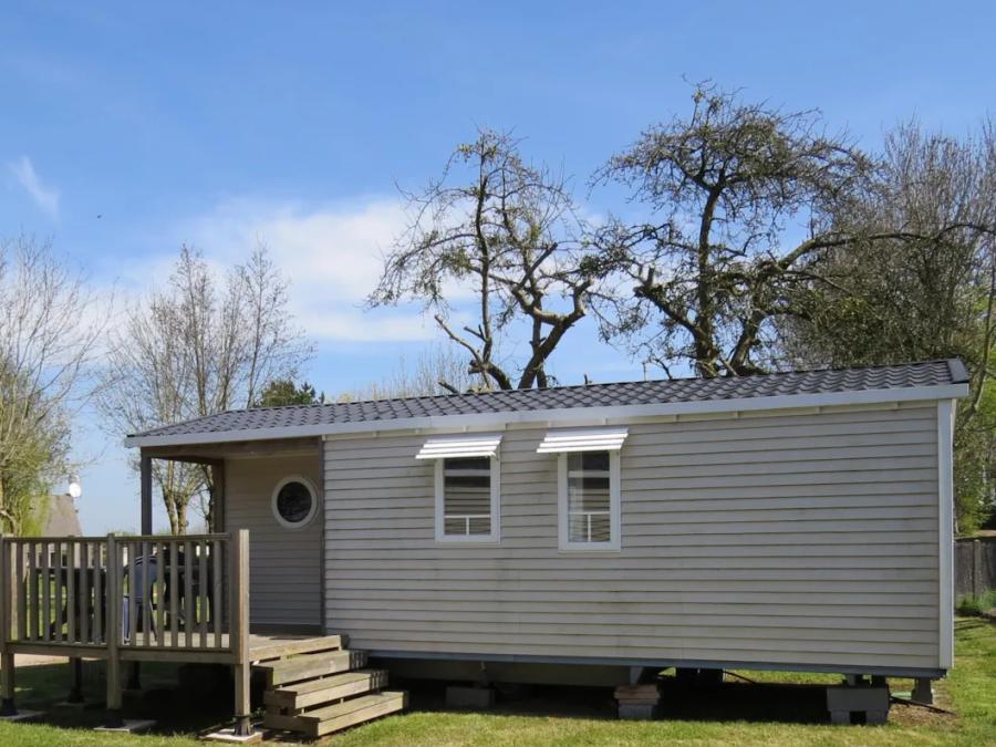 Mobilhome 6 personnes - CONFORT 31m² - (6pers) 3 chambres + 1SDB + WC + Terrasse semi-couverte 2