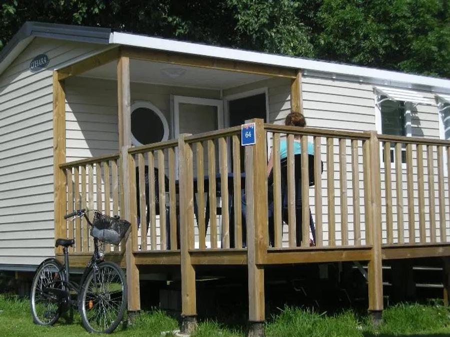 Mobilhome 6 personnes - CONFORT 31m² - (6pers) 3 chambres + 1SDB + WC + Terrasse semi-couverte 0