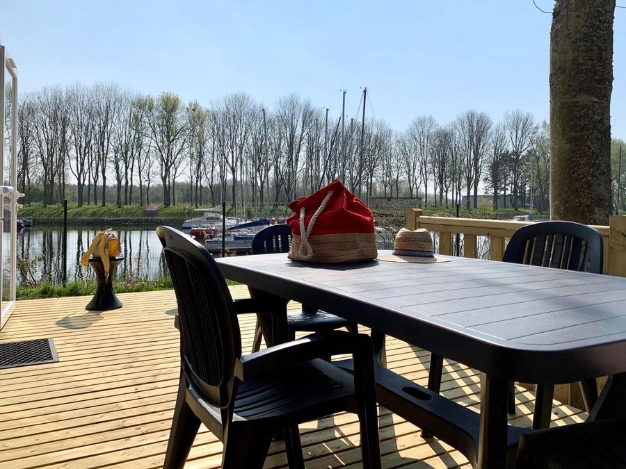 Mobilhome 4 personnes - PREMIUM 34m² - (4pers) 2 CH + 2 SDB + LV + TV + Barbecue + Terrasse 0