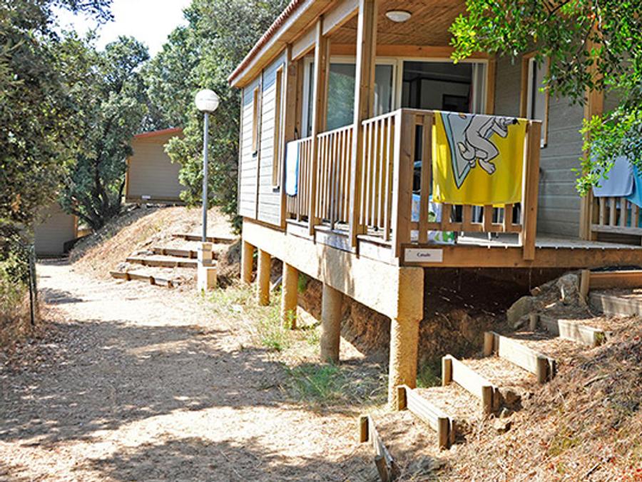 Chalet 5 personnes - Chalet Vue Vallée Confort 35m² avec Clim (S) 4/5 pers 0