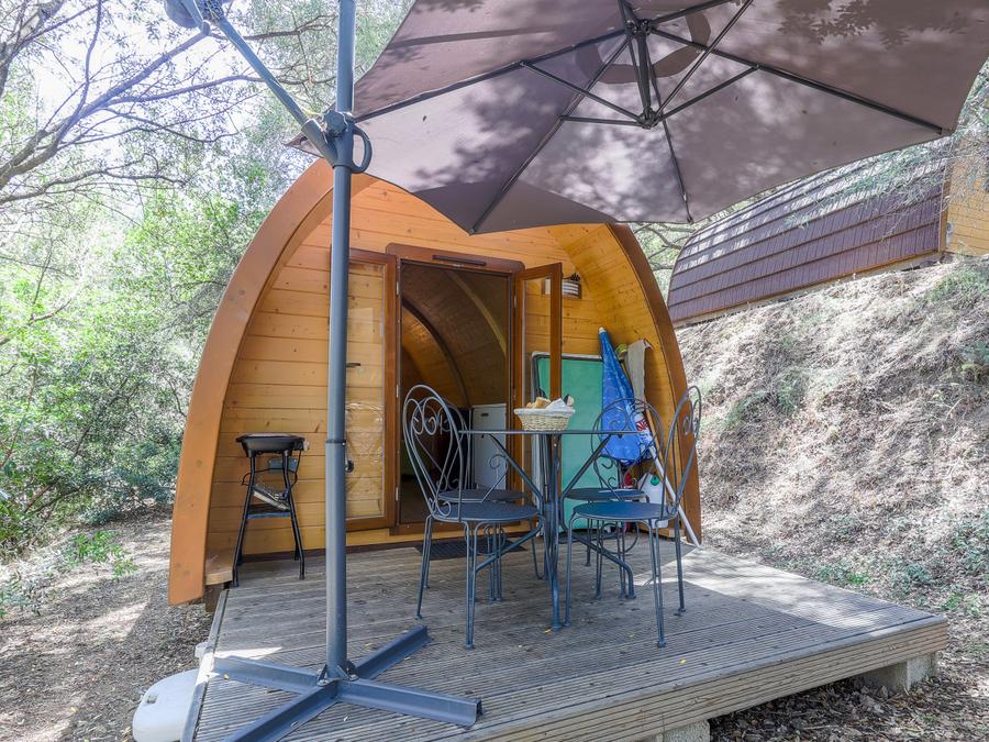 Chalet 2 personnes - Chalet Insolite 19m² (1ch - 2 pers) - sans sanitaire + Clim (M/D) 2