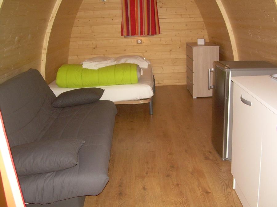Chalet 2 personnes - Chalet Insolite 19m² (1ch - 2 pers) - sans sanitaire + Clim (M/D) 0