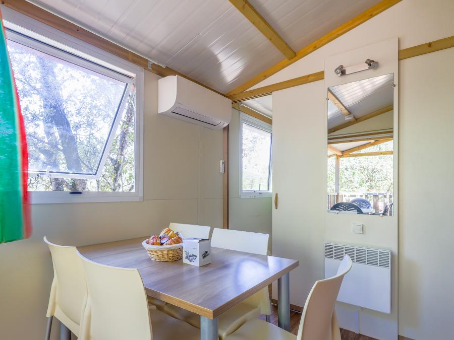 Chalet 5 personnes - Chalet Essentiel Confort 25m² avec Clim (S) 5 pers 8