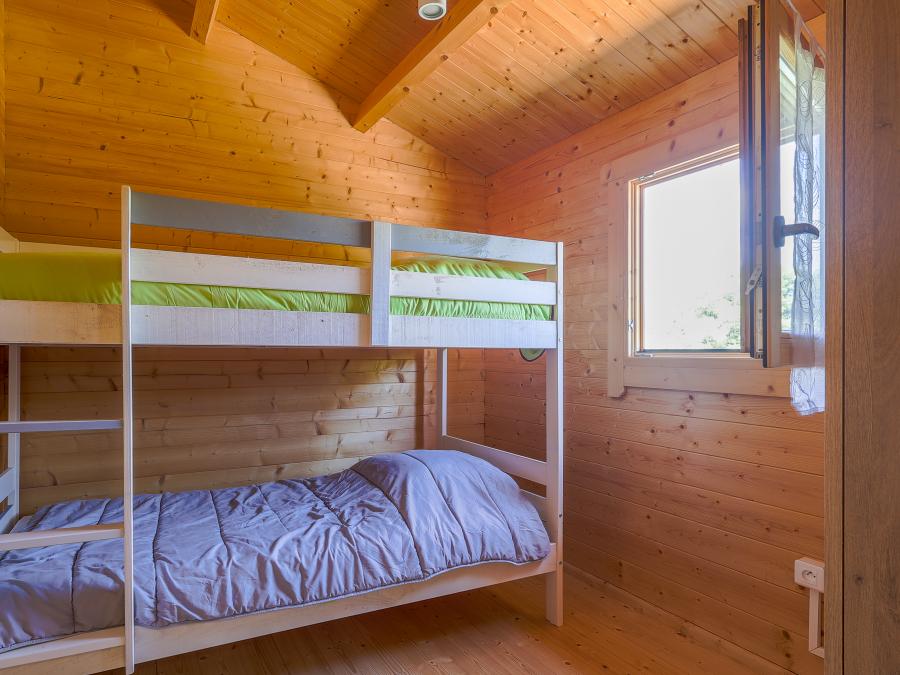 Chalet 4 personnes - Chalet Bois Nature Confort 25 m² avec clim (M) 4 pers 3